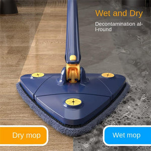 Effortless Cleaning with the 360 Rotating Adjustable Mop