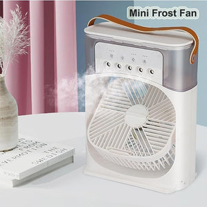 Cooling Fan With Ice Beat the Heat with Portable Ice Cooling Fan