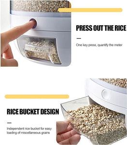 Rotating Food Storage Dispenser