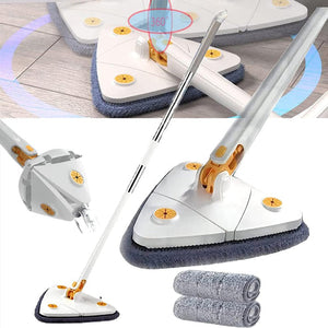 Effortless Cleaning with the 360 Rotating Adjustable Mop