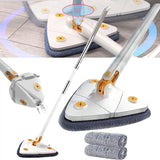 Effortless Cleaning with the 360 Rotating Adjustable Mop