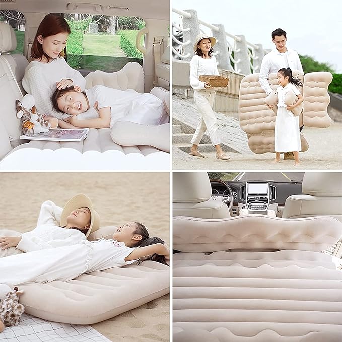 Portable and Comfortable Car Bed Air Cushion