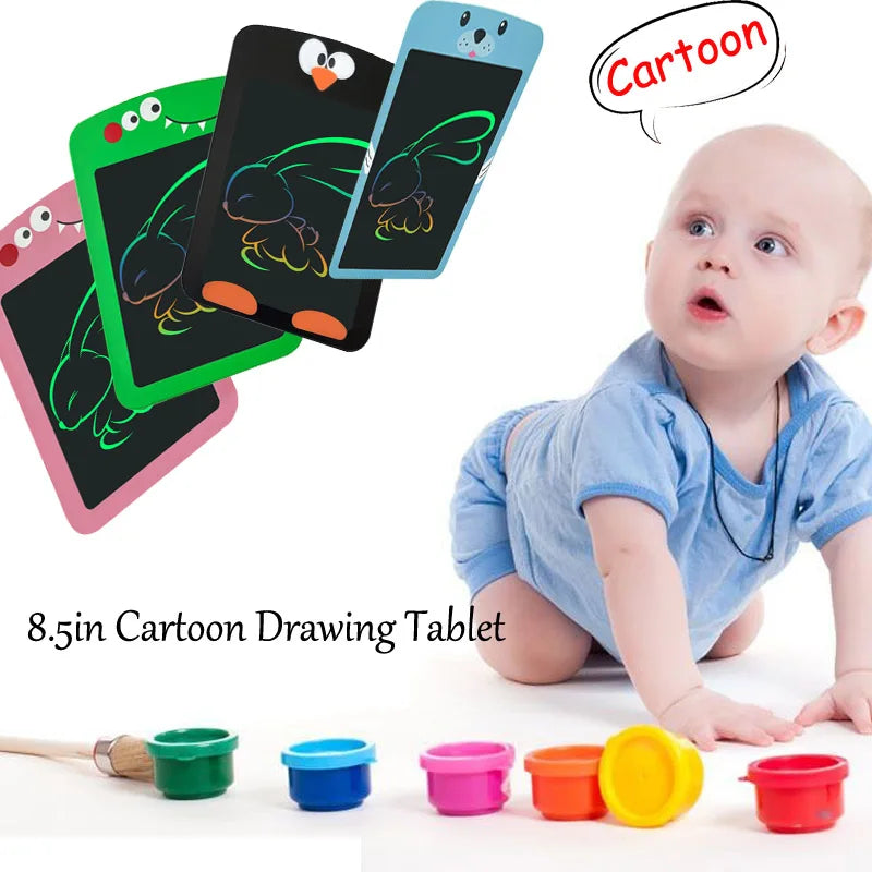 8.5 in Cartoon LCD Writing Tablet Drawing Board Kids